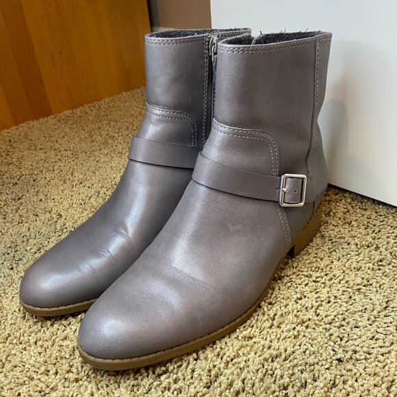 Cole Haan waterproof gray boots - genuine leather - Picture 2 of 7